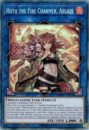 Hiita the Fire Charmer, Ablaze [RA04-EN074] Prismatic Collector's Rare