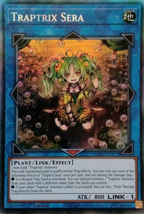 Traptrix Sera [RA04-EN075] Prismatic Collector's Rare