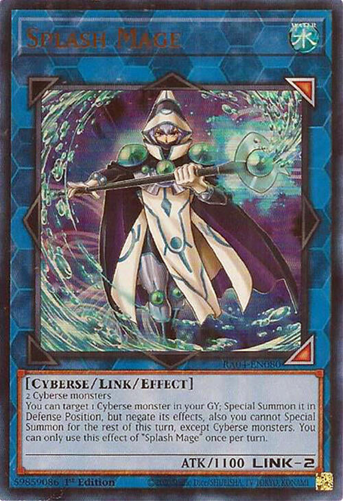 Splash Mage [RA04-EN080] Ultra Rare