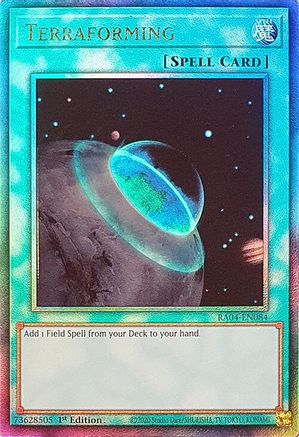 Terraforming [RA04-EN084] Prismatic Ultimate Rare