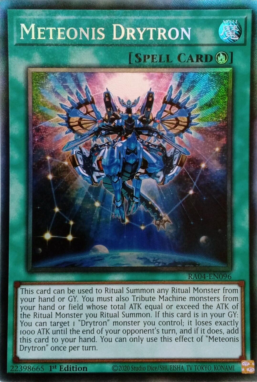 Meteonis Drytron [RA04-EN096] Prismatic Collector's Rare
