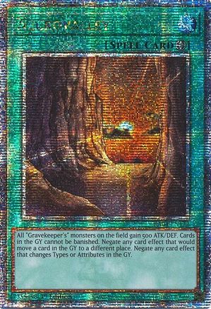 Necrovalley [RA04-EN122] Quarter Century Secret Rare