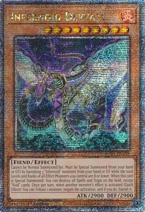 Infernoid Devyaty [RA04-EN248] Quarter Century Secret Rare