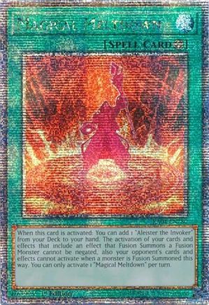 Magical Meltdown [RA04-EN280] Quarter Century Secret Rare
