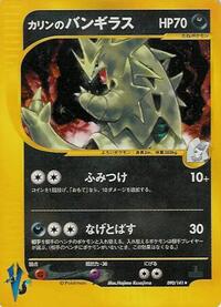 Karen's Tyranitar (090/141) [Pokemon VS]