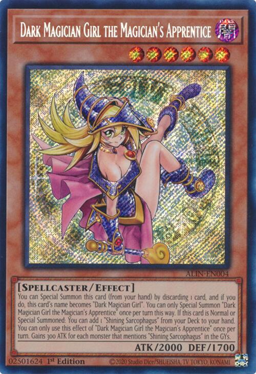 Dark Magician Girl the Magician's Apprentice [ALIN-EN004] Secret Rare