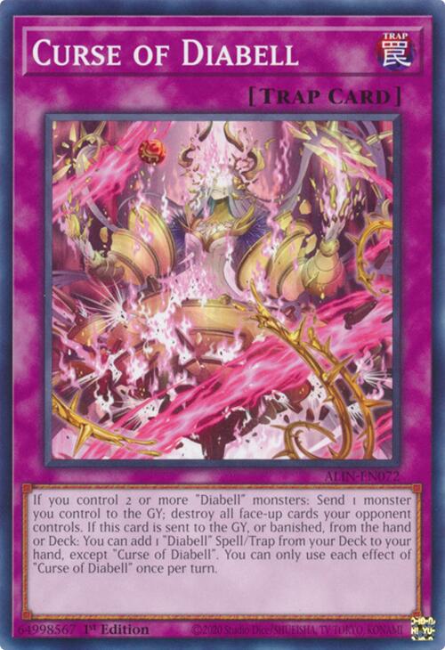 Curse of Diabell [ALIN-EN072] Common