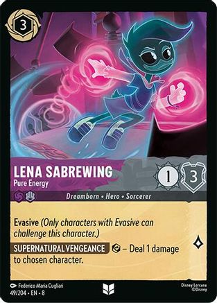 Lena Sabrewing -- Pure Energy (49/204) [Reign of Jafar]