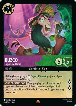 Kuzco - Impulsive Llama (67/204) [Reign of Jafar]