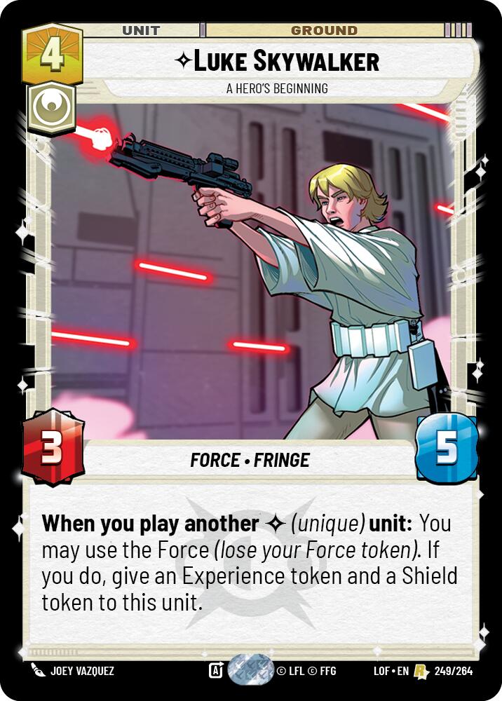 Luke Skywalker - A Hero's Beginning (249/264) (249/264) [Legends of the Force]
