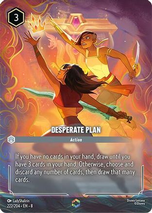 Desperate Plan (Enchanted) (222/204) [Reign of Jafar]
