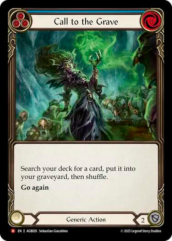 Call to Grave [AGB026] (Armory Deck: Gravy Bones)