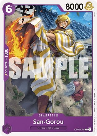 San-Gorou (Reprint) [Starter Deck: Purple/Black Monkey.D.Luffy]