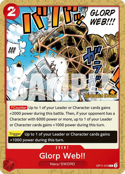 Glorp Web!! [A Fist of Divine Speed Release Event Cards]