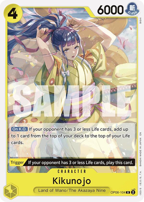 Kikunojo (Reprint) [Starter Deck: GREEN/YELLOW Yamato]