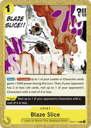 Blaze Slice (Reprint) [Starter Deck: GREEN/YELLOW Yamato]