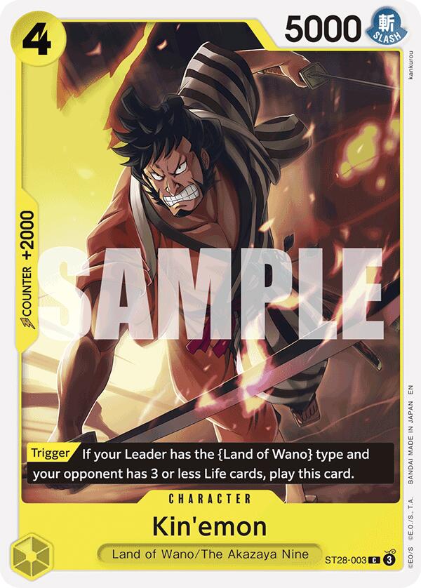 Kin'emon [Starter Deck: GREEN/YELLOW Yamato]
