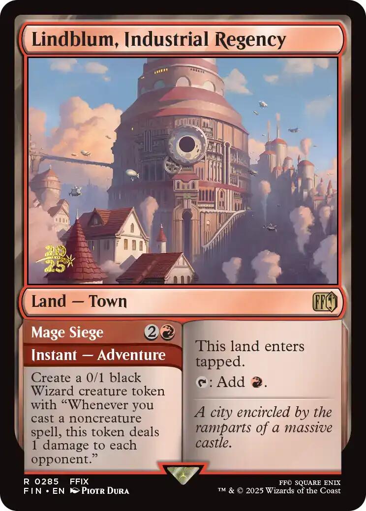 Lindblum, Industrial Regency [FINAL FANTASY Prerelease Promo]