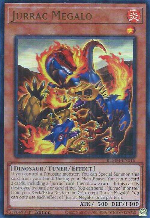 Jurrac Megalo [BLMM-EN016] Ultra Rare