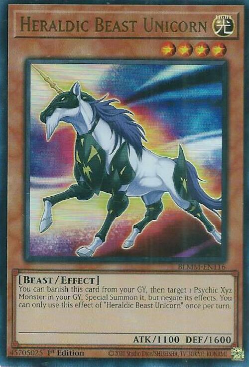 Heraldic Beast Unicorn [BLMM-EN116] Ultra Rare