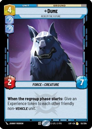 Dume - Redeem the Future (55/264) (55/264) [Legends of the Force]