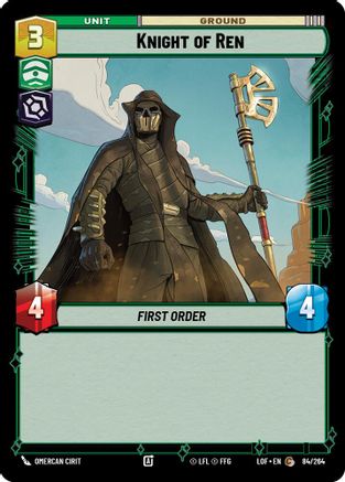 Knight of Ren (84/264) (84/264) [Legends of the Force]