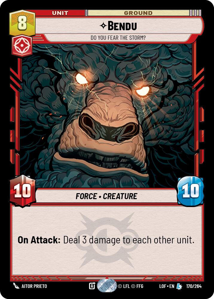 Bendu - Do You Fear the Storm? (170/264) (170/264) [Legends of the Force]