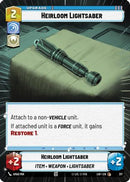 Heirloom Lightsaber (317) (Hyperspace) (317) [Legends of the Force]