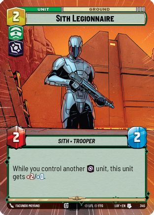 Sith Legionnaire (345) (Hyperspace) (345) [Legends of the Force]