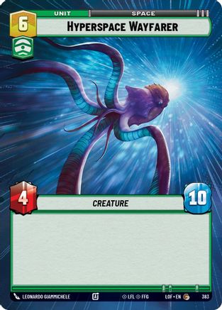 Hyperspace Wayfarer (383) (Hyperspace) (383) [Legends of the Force]