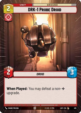 DRK-1 Probe Droid (419) (Hyperspace) (419) [Legends of the Force]
