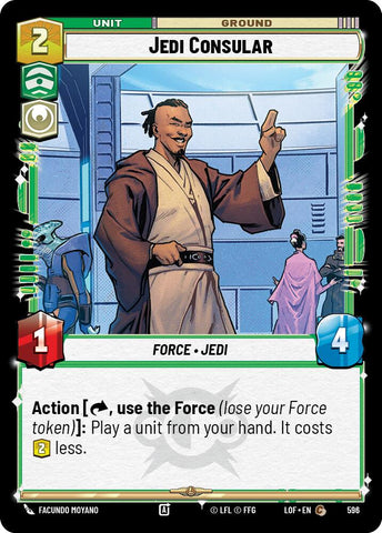 Jedi Consular (596) (Foil) (596) [Legends of the Force]