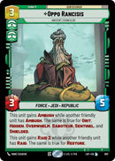 Oppo Rancisis - Ancient Councilor (607) (Foil) (607) [Legends of the Force]