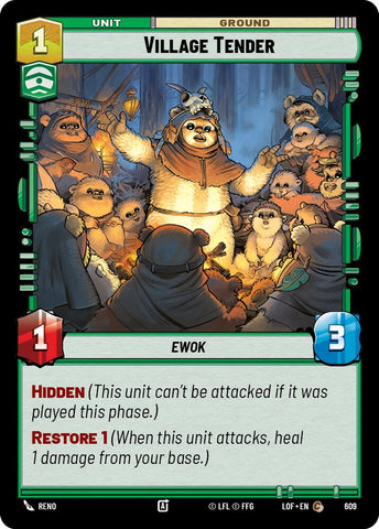Village Tender (609) (Foil) (609) [Legends of the Force]