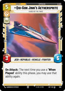 Qui-Gon Jinn's Aethersprite - Guided by the Force (699) (Foil) (699) [Legends of the Force]