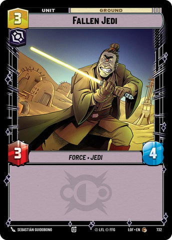 Fallen Jedi (732) (Foil) (732) [Legends of the Force]