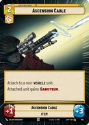 Ascension Cable (955) (Hyperspace Foil) (955) [Legends of the Force]