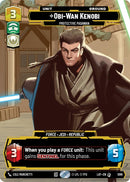 Obi-Wan Kenobi - Protective Padawan (1096) (Prestige Foil) (1096) [Legends of the Force]