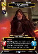 Baylan Skoll - Enigmatic Master (1111) (Prestige Foil) (1111) [Legends of the Force]