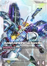 Gundam Aerial (Permet Score Six) (LR+) (ST01-006) [Starter Deck 01: Heroic Beginnings]
