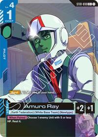 Amuro Ray (C+) (ST01-010) [Starter Deck 01: Heroic Beginnings]