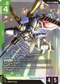 Wing Gundam (ST02-001) [Starter Deck 02: Wings of Advance]