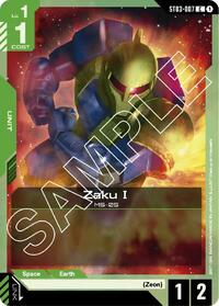 Zaku I (ST03-007) [Starter Deck 03: Zeon's Rush]