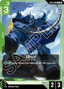 Gouf (ST03-009) [Starter Deck 03: Zeon's Rush]
