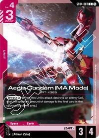 Aegis Gundam (MA Mode) (ST04-007) [Starter Deck 04: SEED Strike]