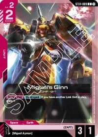 Miguel's Ginn (ST04-009) [Starter Deck 04: SEED Strike]