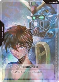 Resource (RP-001) (Mobile Suit Gundam Wing) (RP-001) [Promotional Resource Tokens]