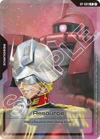 Resource (RP-004) (Mobile Suit Gundam) (RP-004) [Promotional Resource Tokens]