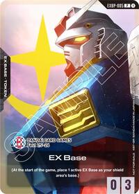 EX Base (EXBP-005) (Mobile Suit Gundam) (EXBP-005) [Promotional EX Base Tokens]
