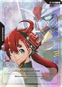 Resource (RP-009) (Mobile Suit Gundam: the Witch from Mercury) (RP-009) [Promotional Resource Tokens]